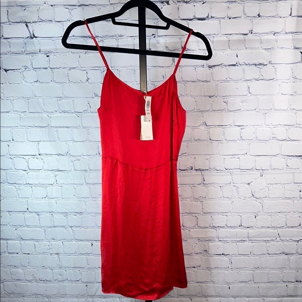 ❤️ Wilfred Isabelle Slip Dress Goji Berry Red Sz 2 NWT